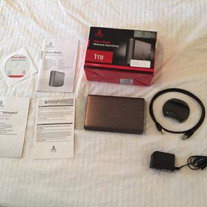 Iomega Home Media Network Hard Drive 1TB Open Box
